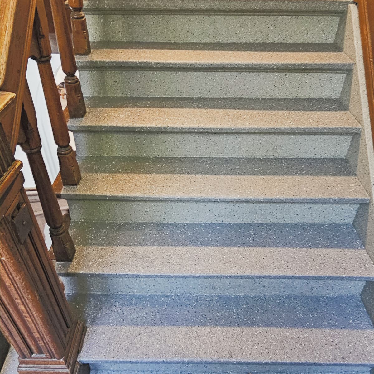 Historic building Wassenaar in Omnistair Terrazzo