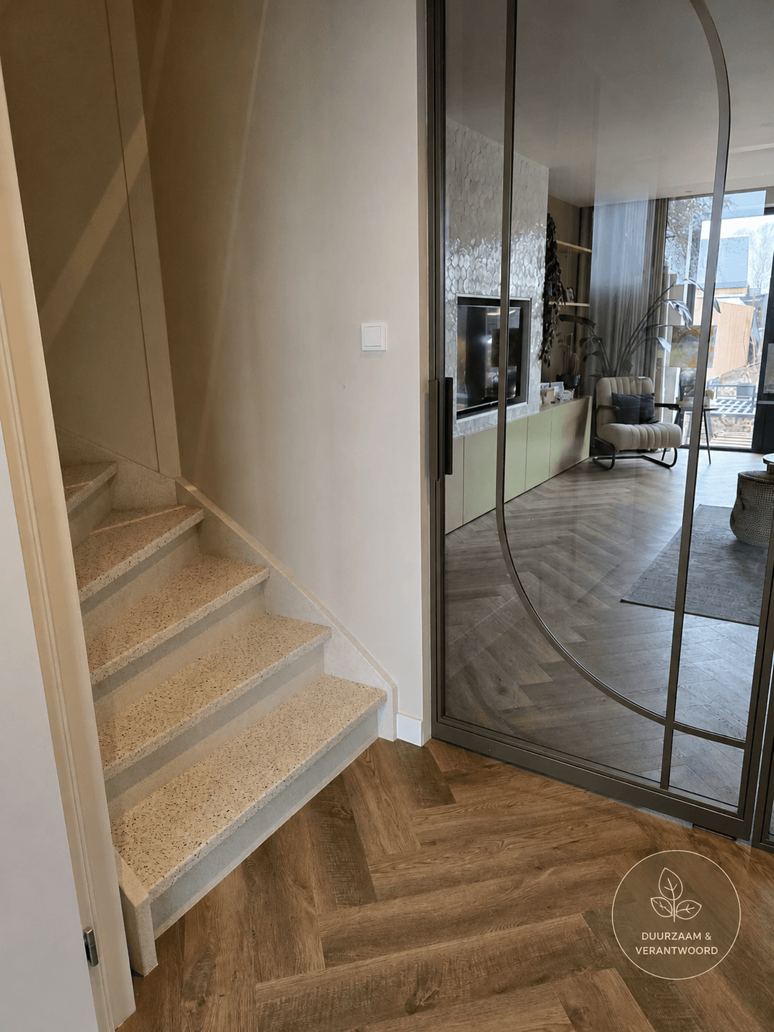 Hero image for the article on sustainable stair renovation in 2026