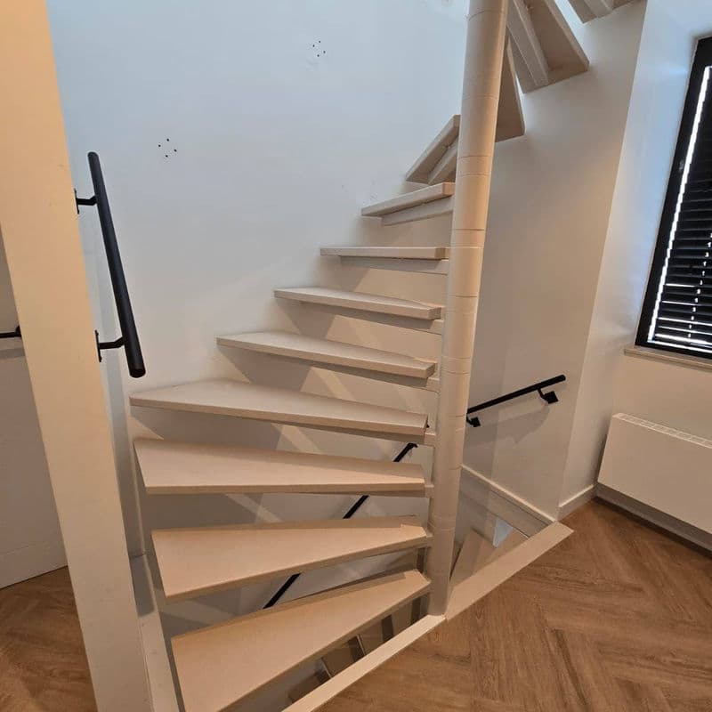 Spiral staircase renovation project